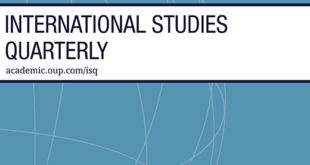 International Studies Quarterly - Volume 64, Issue 4, December 2020