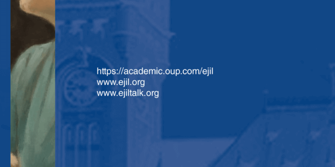 European Journal of International Law - Volume 31, Issue 3, August 2020