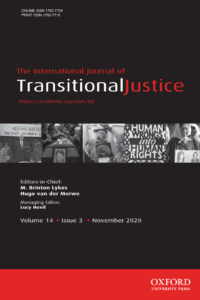 International Journal of Transitional Justice