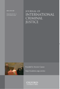 Journal of International Criminal Justice