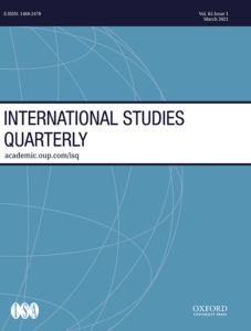 International Studies Quarterly - Volume 65, Issue 1, March 2021