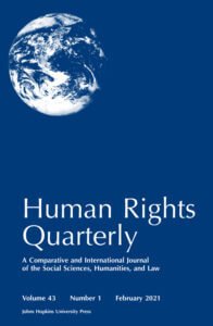 Human Rights Quarterly - Volume 43, Number 1, February 2021