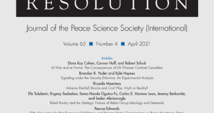 Journal of Conflict Resolution - Volume 65 Issue 4, April 2021