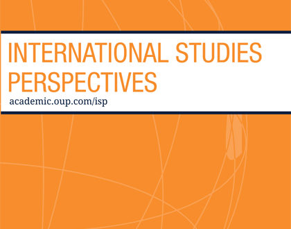 International Studies Perspectives - Volume 22, Issue 2, May 2021