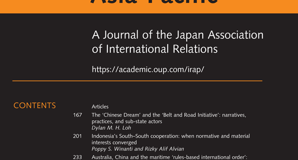 International Relations of the Asia-Pacific - Volume 21, Issue 2, May 2021