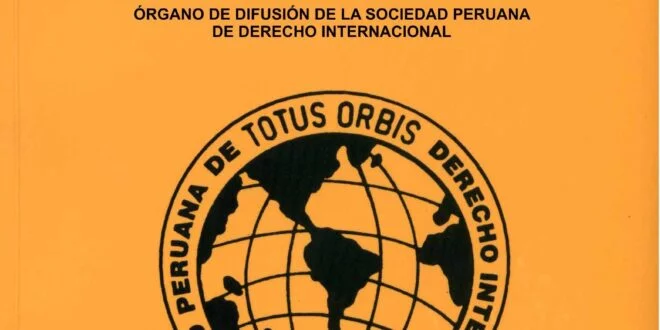 Revista Peruana de Derecho Internacional - Tomo LXXI Enero-Abril 2021 N°167