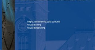 European Journal of International Law - Volume 32, Issue 1, February 2021