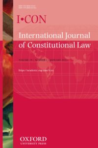 International Journal of Constitutional Law - Volume 19, Issue 1, January 2021