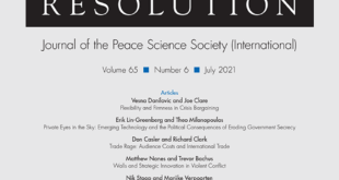 Journal of Conflict Resolution - Volume 65 Issue 6, July 2021