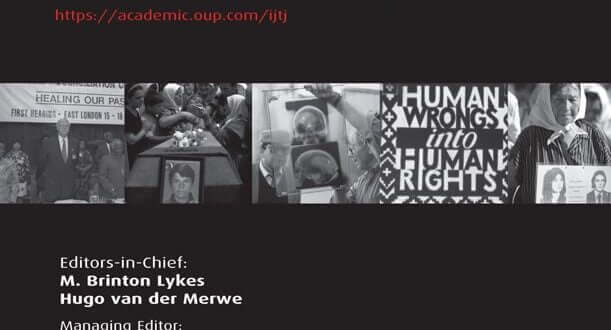 International Journal of Transitional Justice - Volume 15, Issue 1, March 2021