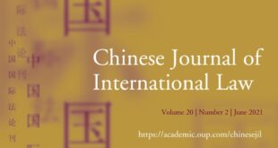 Chinese Journal of International Law - Volume 20, Issue 2, June 2021