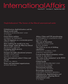 International Affairs - Volume 97, Issue 5, September 2021