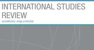 International Studies Review - Volume 23, Issue 3, September 2021