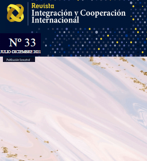 Revista Integración y Cooperación Internacional - Núm. 33 (2021)