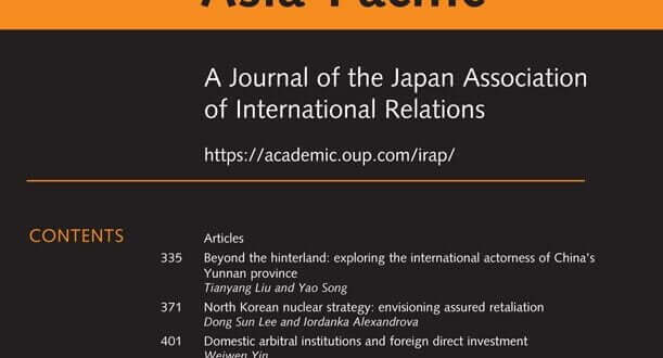 International Relations of the Asia-Pacific - Volume 21, Issue 3, September 2021