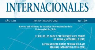 Estudios Internacionales - Vol. 53 Núm. 199 (2021): Mayo-Agosto