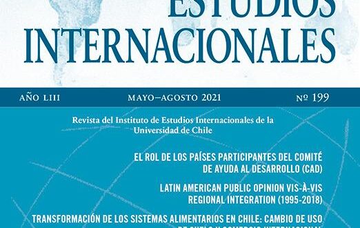Estudios Internacionales - Vol. 53 Núm. 199 (2021): Mayo-Agosto