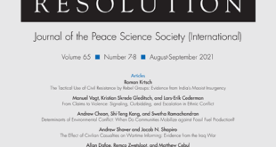 Journal of Conflict Resolution - Volume 65 Issue 7-8, August-September 2021