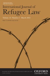 International Journal of Refugee Law - Volume 33, Issue 1, March 2021