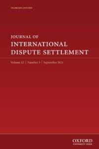 Journal of International Dispute Settlement - Volume 12, Issue 3, September 2021