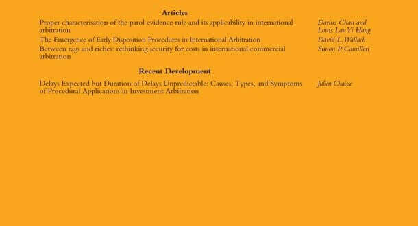 Arbitration International - Volume 37, Issue 4, December 2021