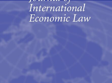 Journal of International Economic Law - Volume 24, Issue 4, December 2021