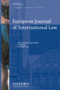 European Journal of International Law - Volume 32, Issue 3, August 2021