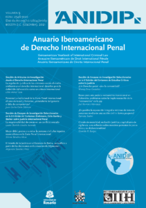 Anuario Iberoamericano de Derecho Internacional Penal - Vol. 9 (2021)