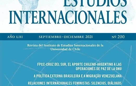 Estudios Internacionales - Vol. 53 Núm. 200 (2021): Septiembre-Diciembre