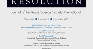 Journal of Conflict Resolution - Volume 65 Issue 10, November 2021