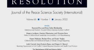 Journal of Conflict Resolution - Volume 66 Issue 1, January 2022