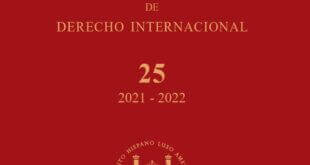Anuario Hispano-Luso-Americano de Derecho Internacional - Vol. 25 (2021-2022)
