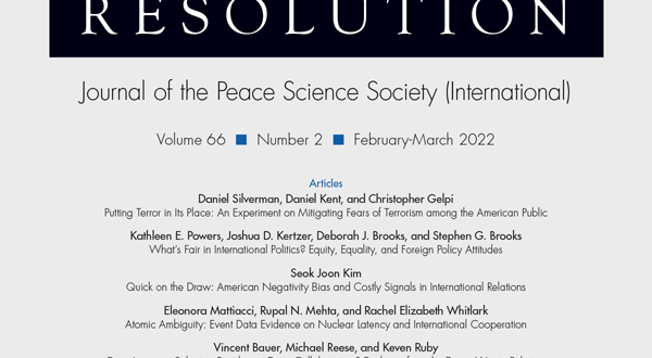 Journal of Conflict Resolution - Volume 66 Issue 2, February-March 2022