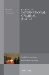 Journal of International Criminal Justice - Volume 19, Issue 5, November 2021