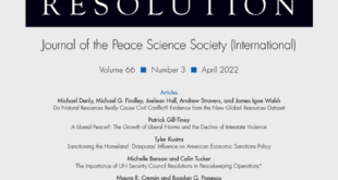 Journal of Conflict Resolution - Volume 66 Issue 3, April 2022