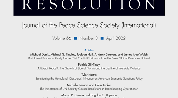Journal of Conflict Resolution - Volume 66 Issue 3, April 2022
