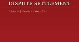 Journal of International Dispute Settlement - Volume 13, Issue 1, March 2022