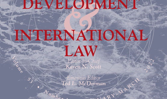 Ocean Development & International Law - Volume 53, Issue 1 (2022)