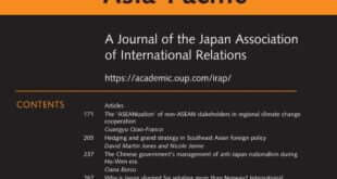 International Relations of the Asia-Pacific - Volume 22, Issue 2, May 2022