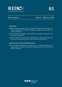 Revista Española de Derecho Europeo - Núm. 81 (2022): Enero - Marzo