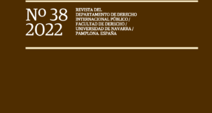 Anuario Español de Derecho Internacional - Vol. 38 (2022)