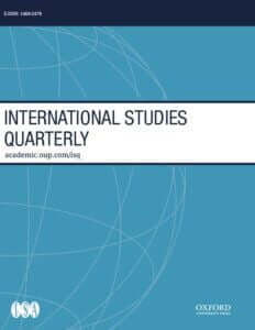 International Studies Quarterly - Volume 66, Issue 2, June 2022
