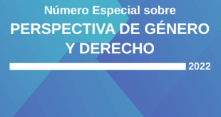 Revista de la Facultad de Derecho - Número especial sobre Perspectiva de Género y Derecho