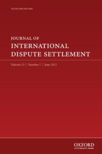 Journal of International Dispute Settlement - Volume 13, Issue 2, June 2022