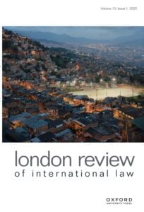 London Review of International Law - Volume 10, Issue 1, March 2022