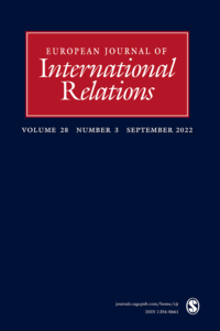 European Journal of International Relations - Volume 28 Issue 3, September 2022