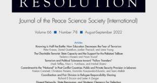 Journal of Conflict Resolution - Volume 66 Issue 7-8, August-September 2022