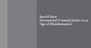 Journal of International Criminal Justice - Volume 20, Issue 1, March 2022