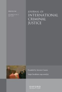 Journal of International Criminal Justice - Volume 20, Issue 2, May 2022