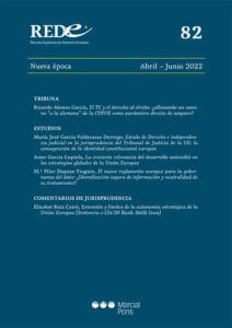 Revista Española de Derecho Europeo - Núm. 82 (2022): Abril - Junio